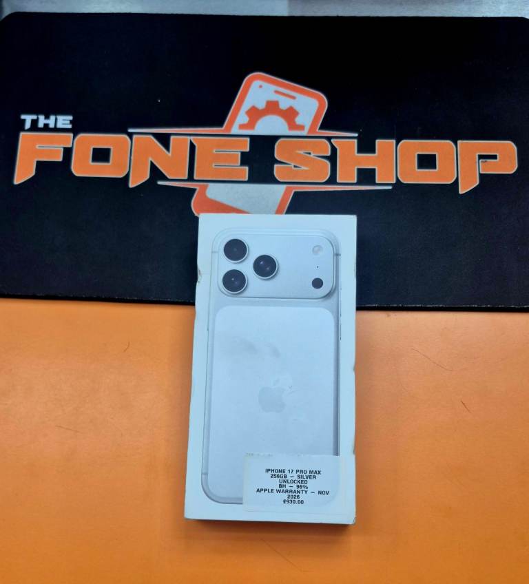 iPhone 17 Pro Max 256GB Silver