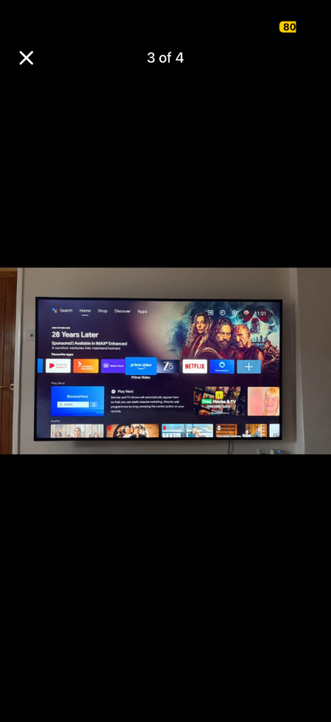 Tv 75 inches 