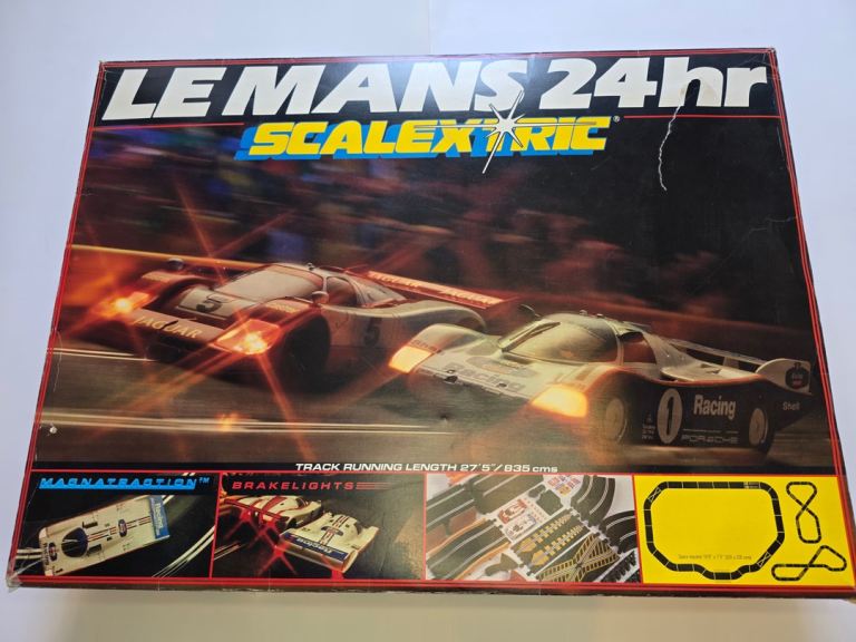 Scalextric Le Mans 24hr Set with Cars and Track