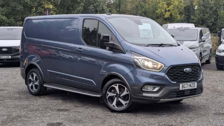 2021 Ford Transit Custom Active Limited L1 H1 Tdci 130 PS SWB 300 With Air Conditioning Panel Van...