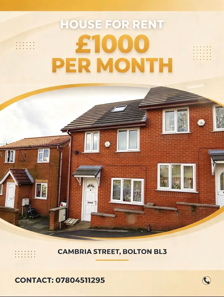 HOUSE TO RENT
