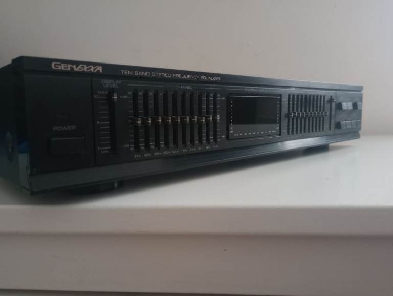 Genexxa 31-9082 graphic Equaliser/spectrum analyzer.