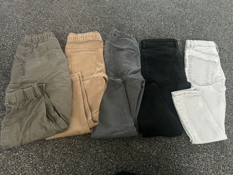 5 pairs of boys trousers 