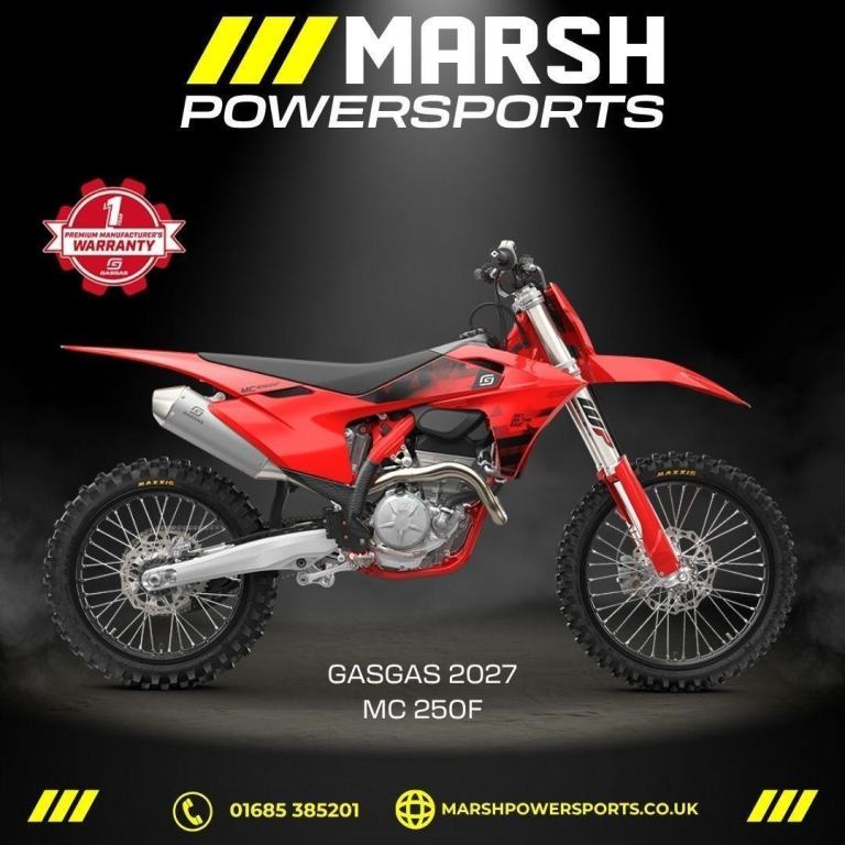 GasGas MC 250F 2027 - GasGas Main Dealer - Reserve Now!