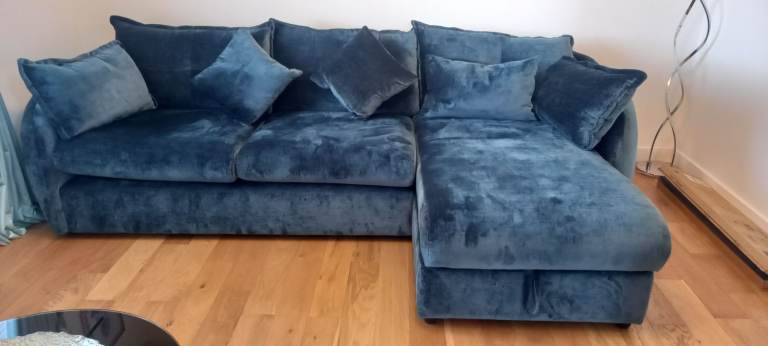 Sofology, 'The Portobello', 3 Seater Chaise Storage Sofa with Foam Cushion