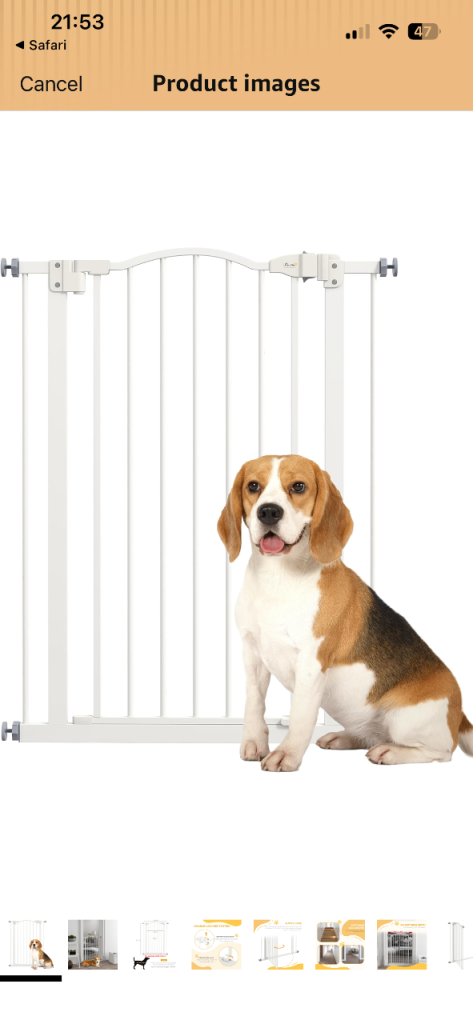 Dog stair gate Pawhut