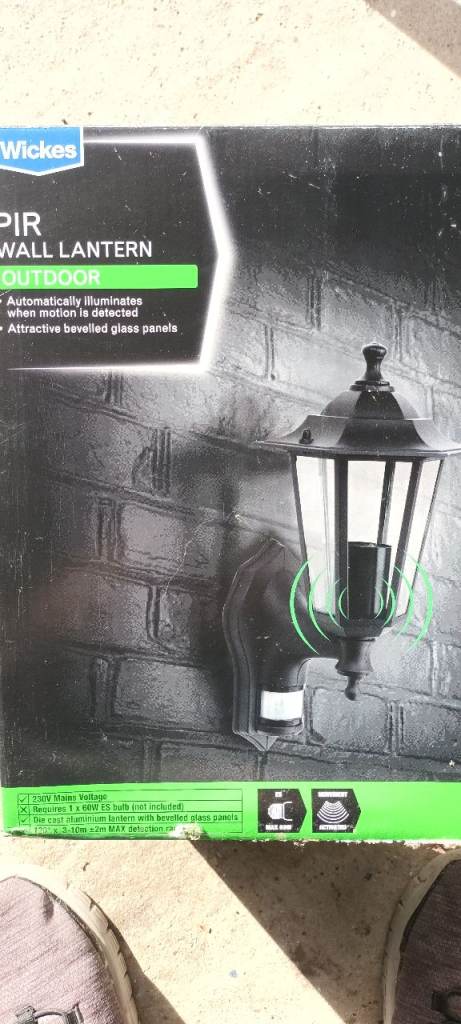 PIR security light