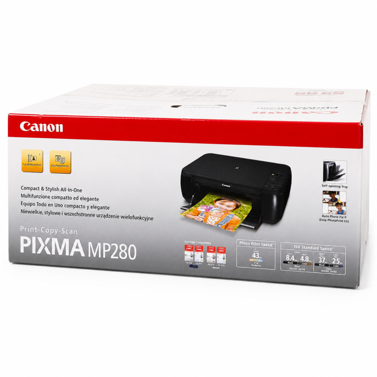 Canon PIXMA MP280 All-in-One Printer – Brand New & Factory Sealed – Print/Scan/Copy