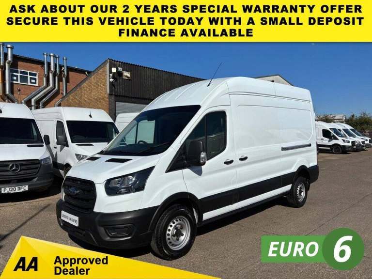 2022 72 FORD TRANSIT 2.0 TDCI T350 LEADER ECOBLUE L3 H3 LWB H/ROOF RWD 130BHP. A