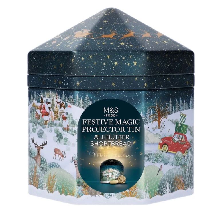 M&S Light Projector Shortbread Selection Tin