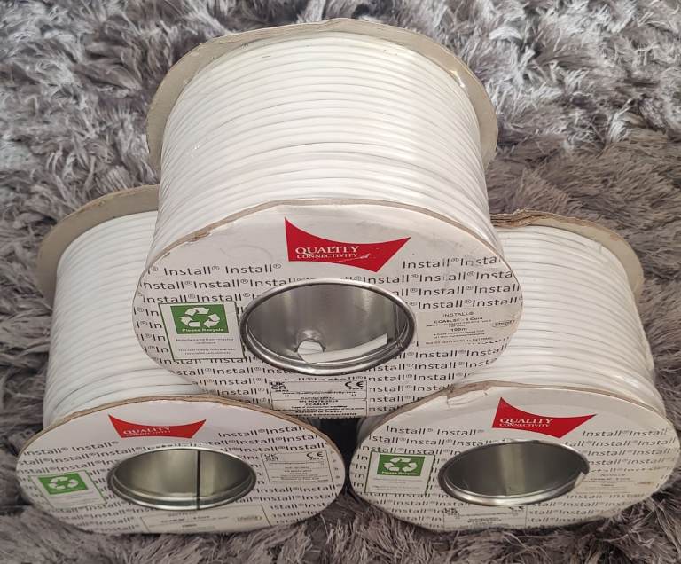 Security Alarm Cable 8 Core 100m x3 rolls