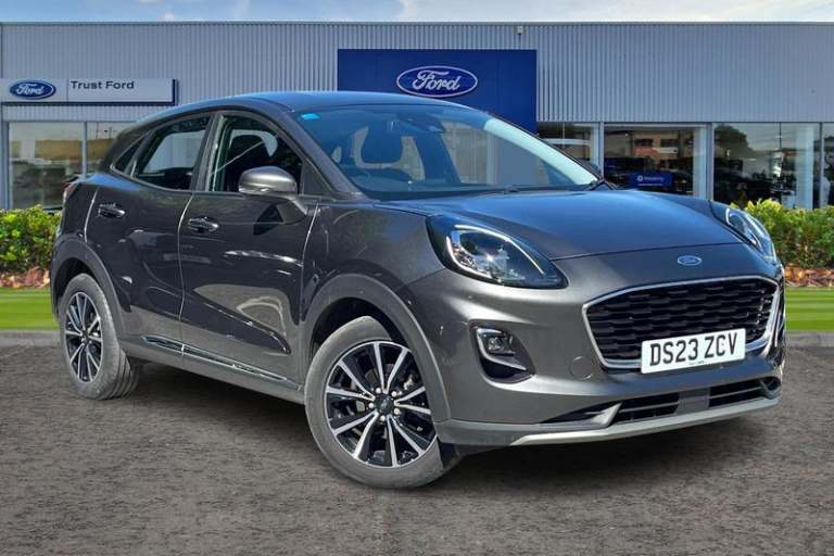 2023 Ford Puma 1.0 EcoBoost Hybrid mHEV Titanium 5dr HEATED SEATS & STEERING WHEEL, PARKIN Hatchb...