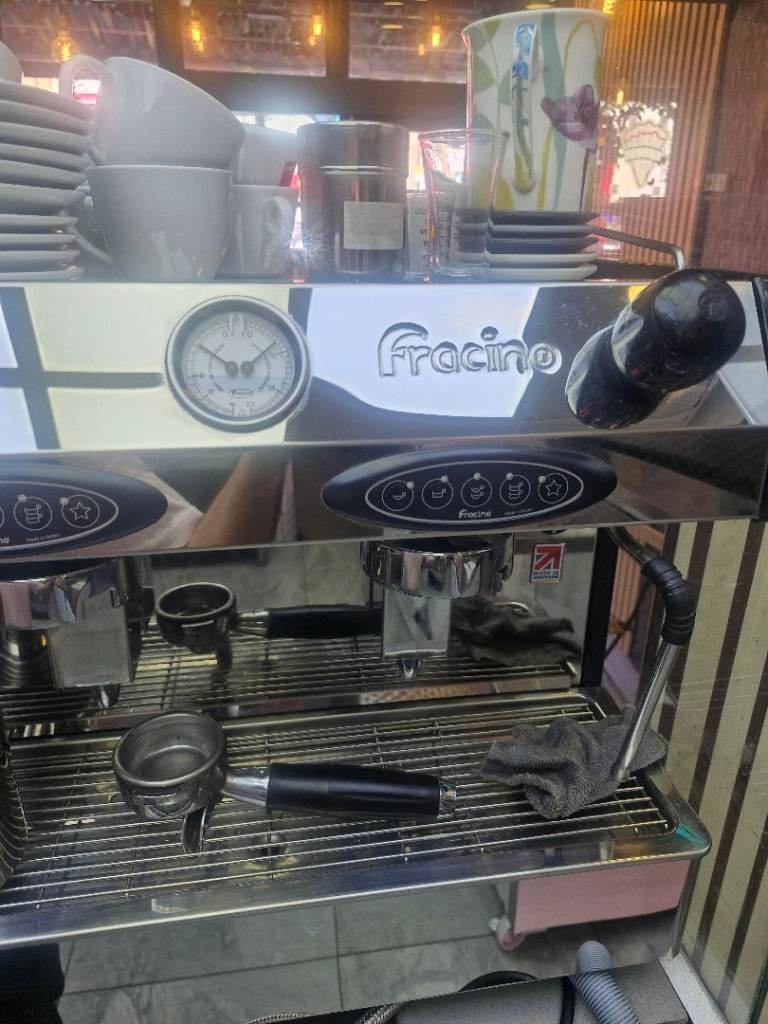 Fracino Commercial Coffee Machine and Grinder – Good Condition