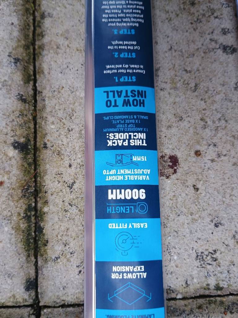 Tile Rite Tile to Tile Doorway Strips 2600mm and 900mm