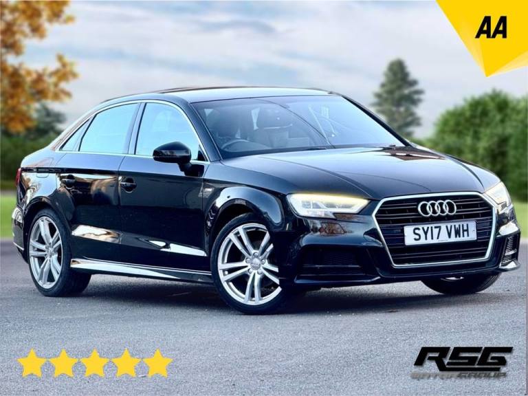 2017 Audi A3 1.4 TFSI CoD S line Saloon 4dr Petrol Manual Euro 6 (s/s) (150 ps) Saloon Petrol Manual