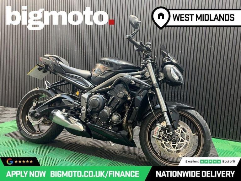 2022 72 TRIUMPH STREET TRIPLE 765 RS  FINANCE SPECIALISTS APPLY NOW
