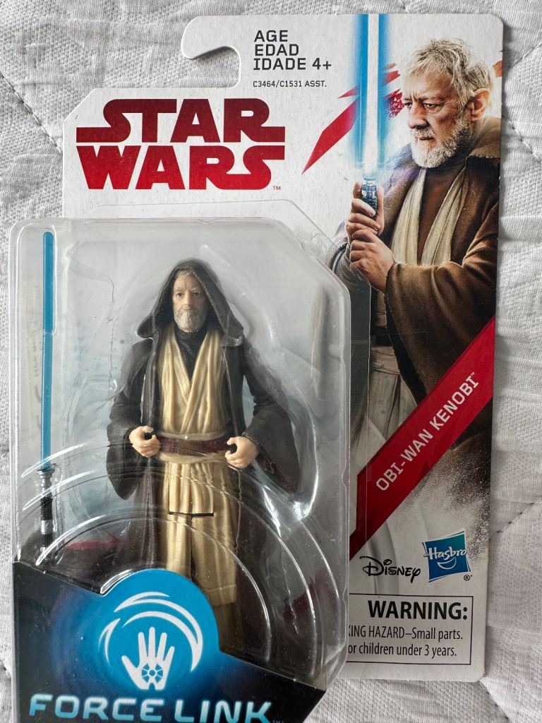 Star Wars force link x 3 figures Yoda, Flametrooper, Obi-wan Kenobi - collect off M1 junction 35