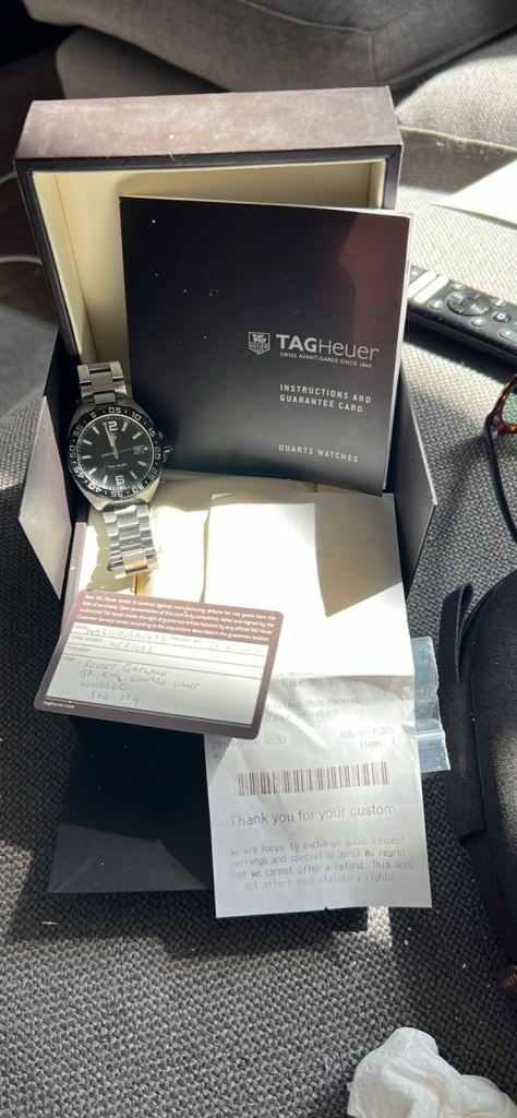 Tag watch for sell