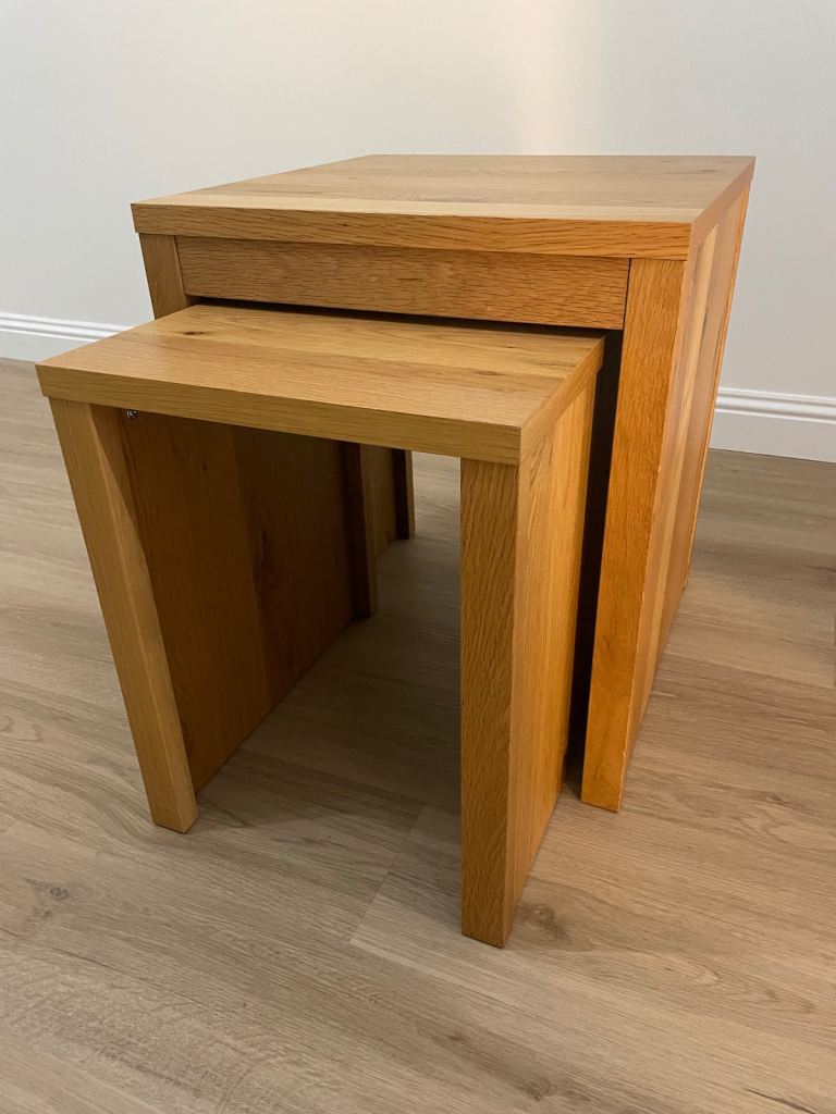 image for Oak Nest of Tables