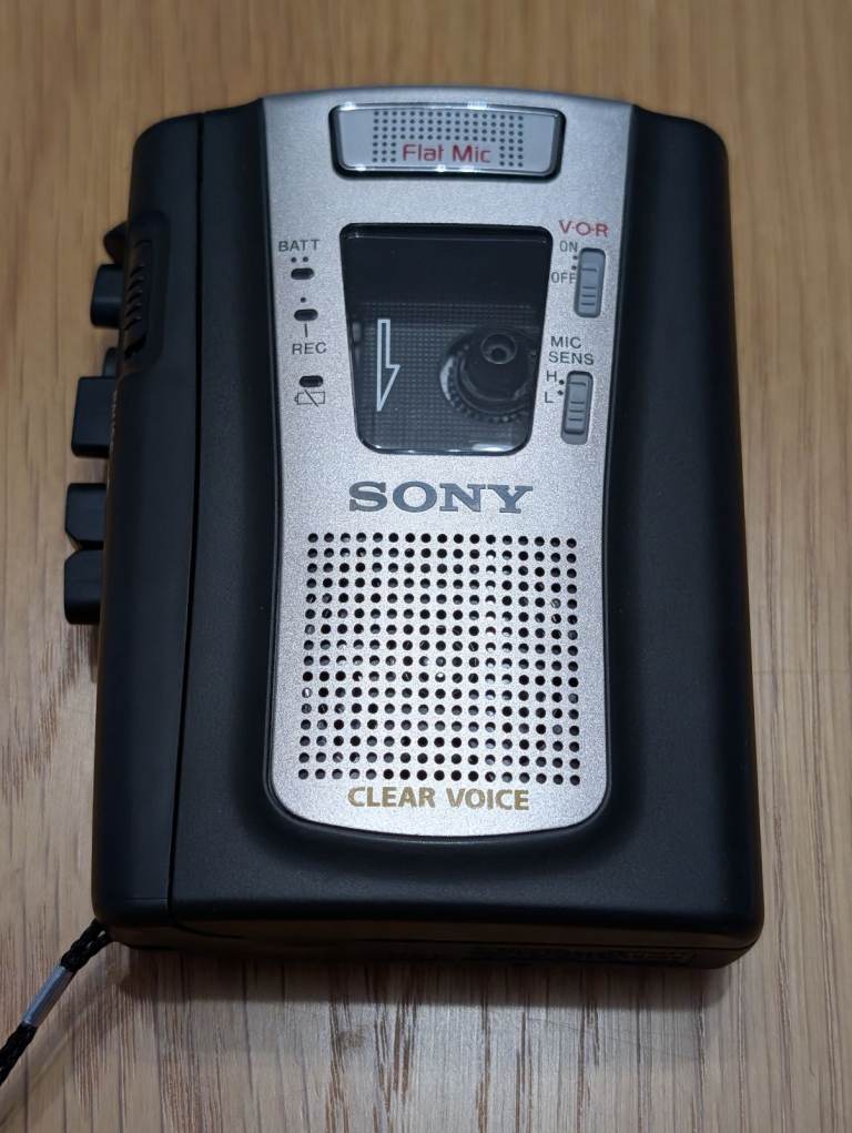 Sony Recording Walkman Cassette Corder