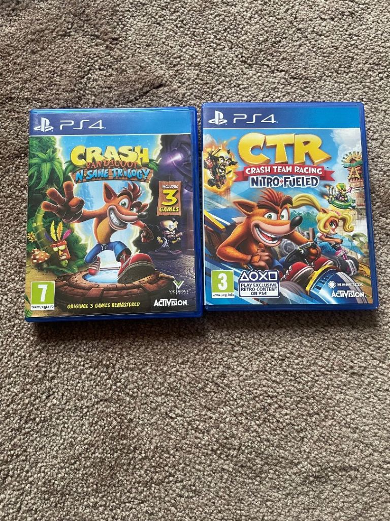 PS4 Games Crash Bandicoot 