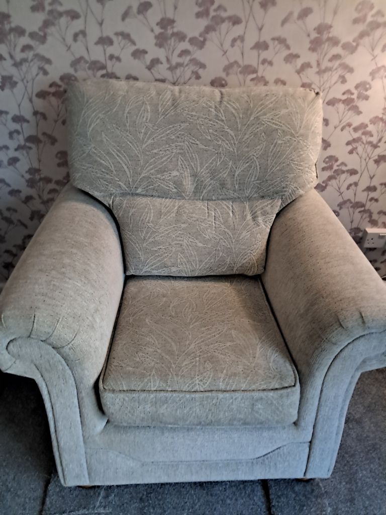 Two Seater Sofa &Chair