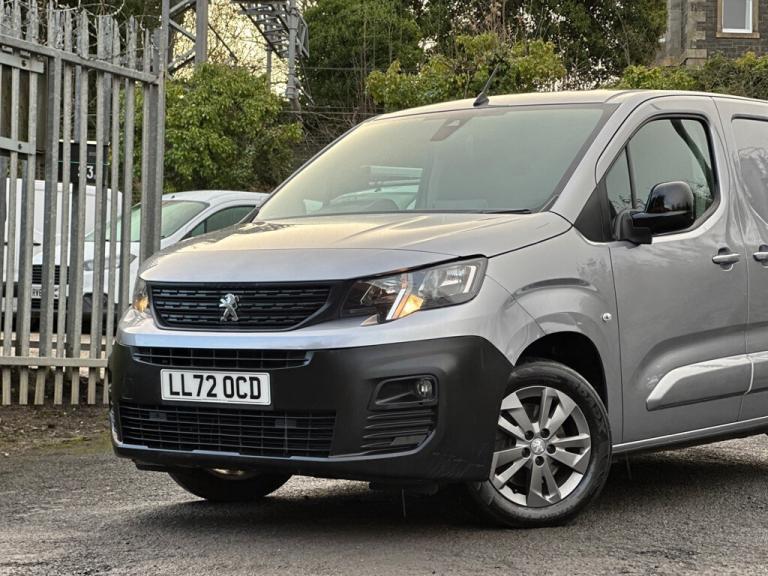 2022 Peugeot Partner 1.5 BlueHDi 1000 Asphalt Premium Standard Panel Van 5dr Diesel Manual SWB E ...