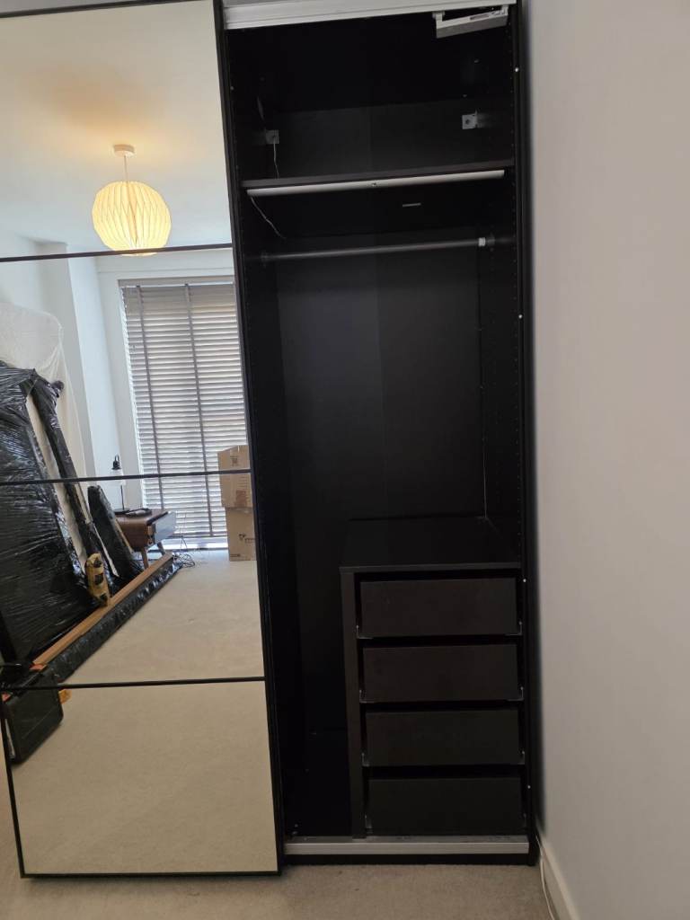 IKEA Pax wardrobe with sliding doors