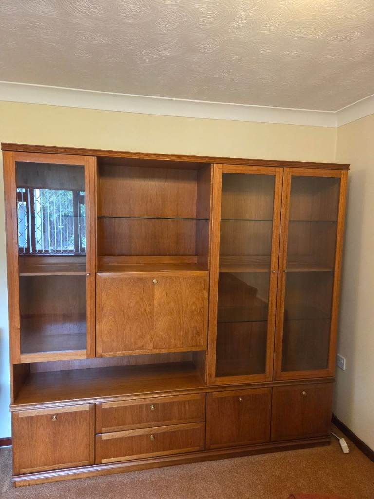 Solid Wood Display Cabinet