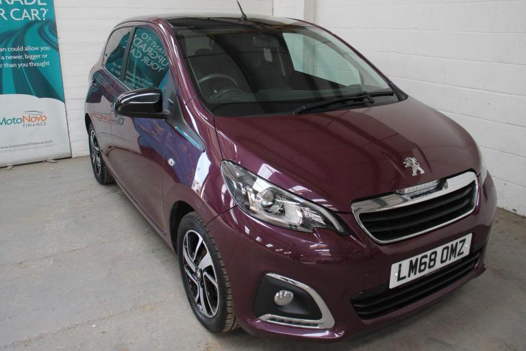 2018 Peugeot 108 1.0 72 Allure 5dr HATCHBACK PETROL Manual