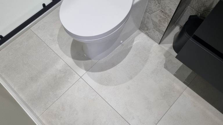 Four New Grey Floor Tiles, 600x600mm 