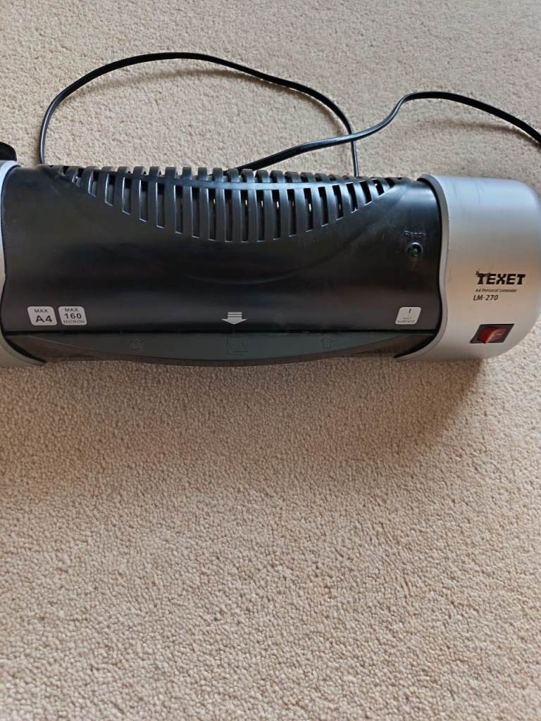 Texet LM-770 A4 Personal Laminator – Good Condition