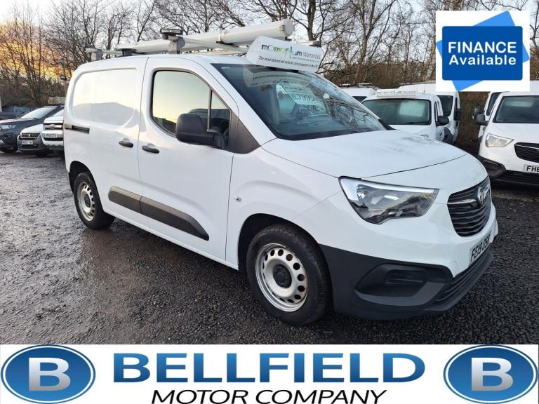 VAUXHALL COMBO 1.6 Turbo D 2300 Edition TWIN SIDE DOOR A/C White Manual Diesel 2