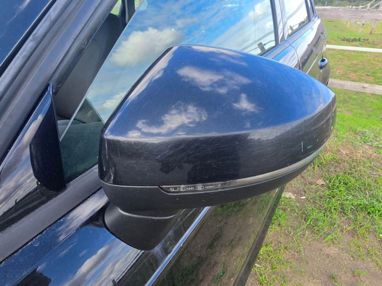 UDI A3 Mk3 Left Passenger Side Black 2018 Door Mirror Power Fold Breaking Parts 
