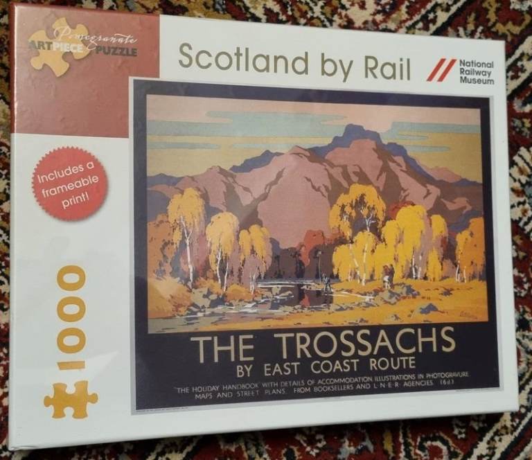 The Trossachs By East Coast Route 1000 Piece Jigsaw (New/Still Sealed)