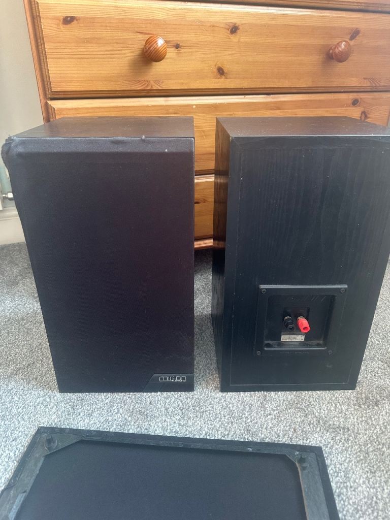 Mission Speakers – Black, Good Condition