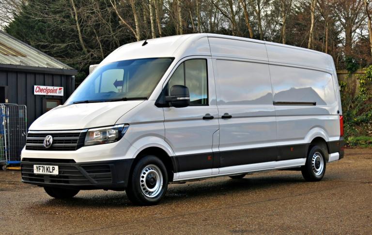 VOLKSWAGEN CRAFTER 140HP AIRCON TREDNDLINE LWB HIGH ROOF EURO 6 White Manual Di