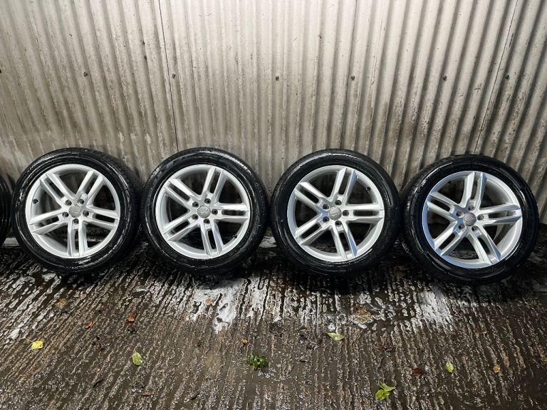 Genuine 18” Audi Q3 S Line alloy wheels #2 - 5x112