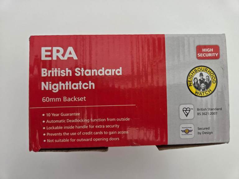 Era British Standard Nightlatch 60mm Lock
