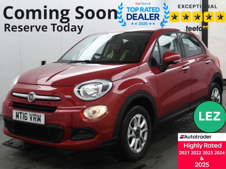 image for 2016 Fiat 500X 1.6 E-Torq Pop SUV 5dr Petrol Manual Euro 6 (110 ps) HATCHBACK Petrol Manual