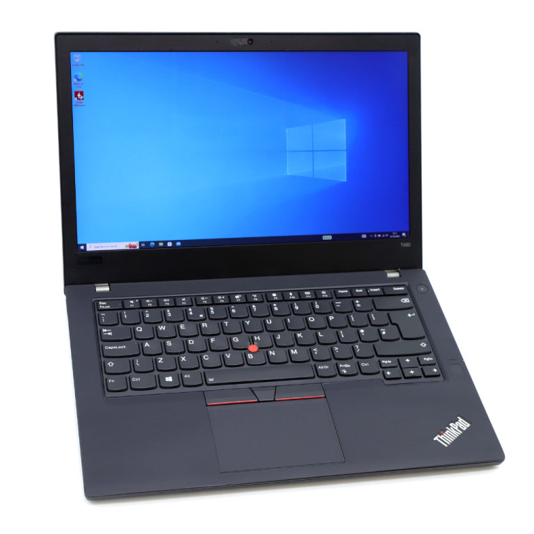 Lenovo ThinkPad T480 Laptop: i5, 16GB RAM, 256GB, Win 10 (screen pressure marks)