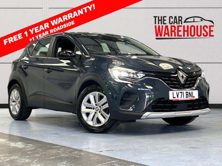 2021 Renault Captur 1.0 TCE 90 Play 5dr Manual Hatchback Petrol Manual