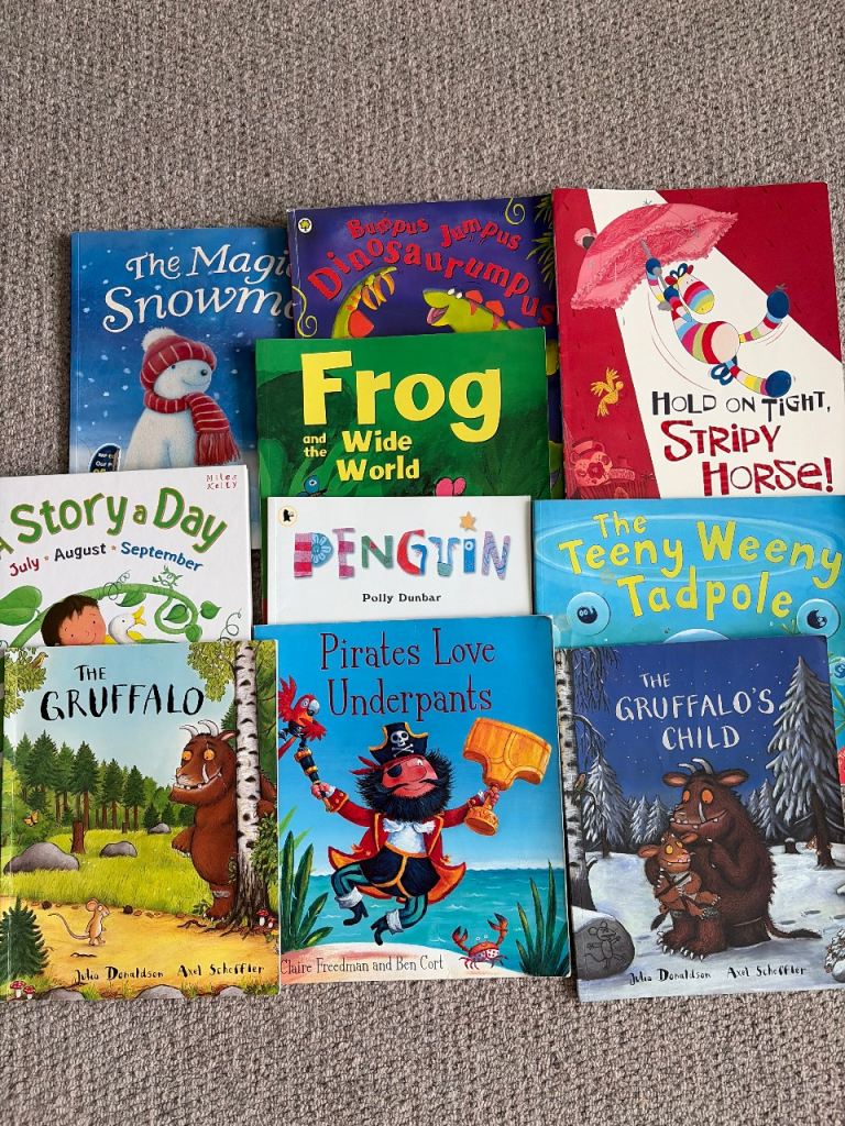 Selection of children’s books 