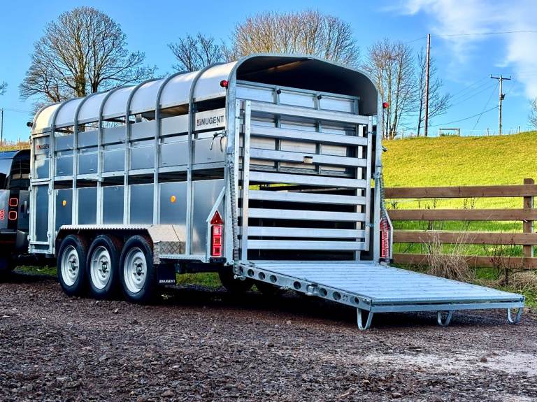 Nugent LS4318T 14' x 6' Livestock Sheep Trailer