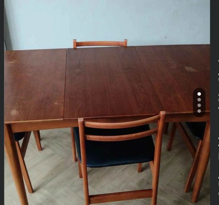 G Plan Table and 6 Chairs