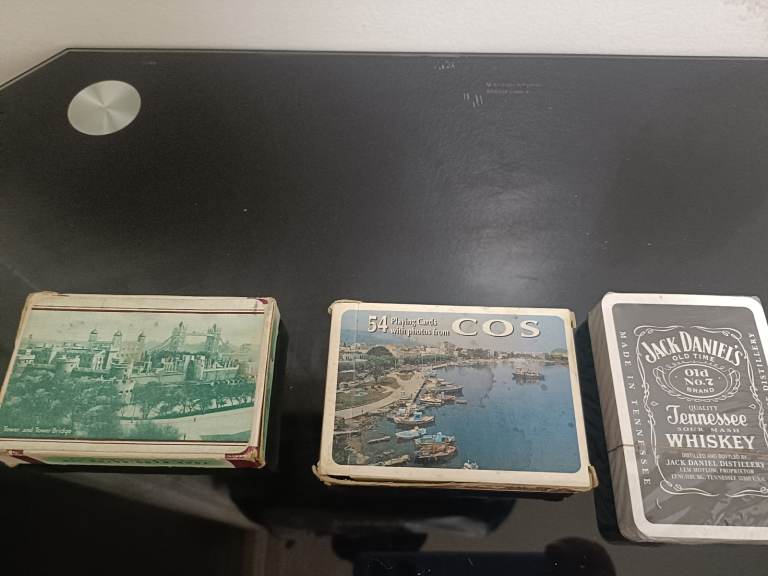 3 Different Decks of Card's a