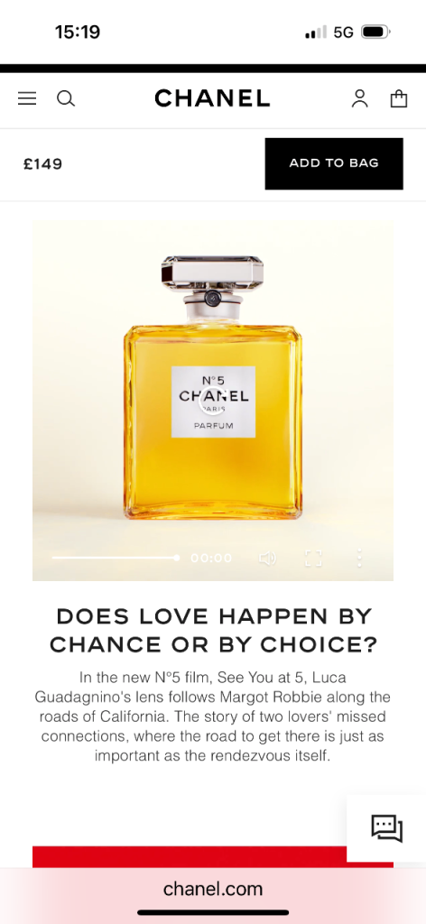 Chanel no.5 Eau de Parfum 100mls spray. Boxed and brand new. 