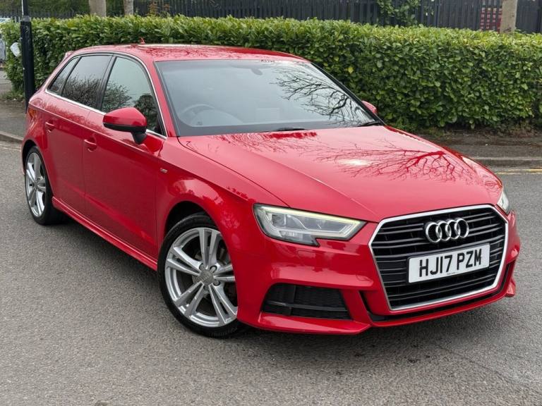 2017 Audi A3 2.0 TDI S line Sportback 5dr Diesel S Tronic Auto 6Spd Euro 6 (s/s) (150 ps Hatchbac...