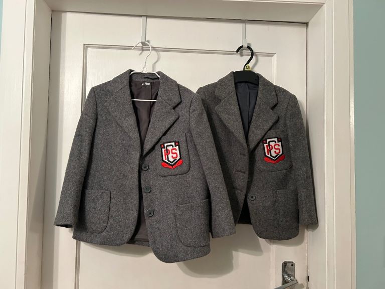 Two Carolside Primary Blazers excellent condition big one and a small one