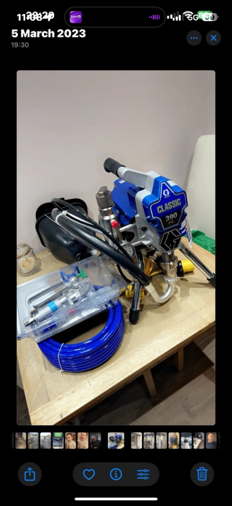 Graco Classic 390 PC Paint Sprayer – brand new Condition